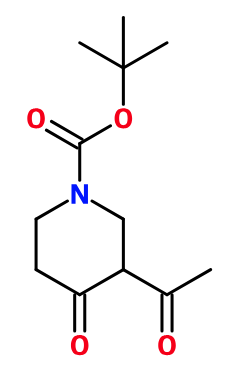(image for) MCYA2729 tert-Butyl 3-acetyl-4-oxopiperidine-1-carboxylate